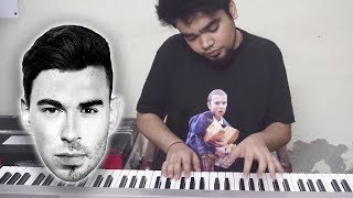 HARDWELL &amp; AFROJACK - HANDS UP (CRAZY PIANO COVER)