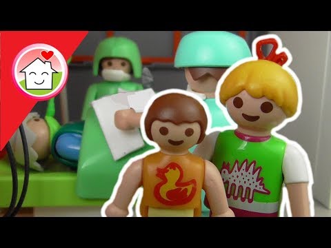 Playmobil Film deutsch Opas Herzinfarkt - Playmobil Krankenhaus - Familie Hauser