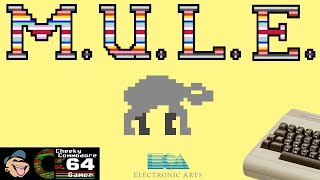 M.U.L.E. – Commodore 64 (1983) | Electronic Arts’ Classic Multiplayer Strategy Game