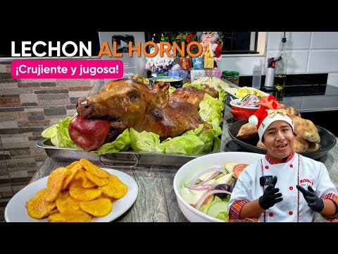 ✅ LECHÓN AL HORNO JUGOSO y CROCANTE 🐷🔥 | Ideal para Año Nuevo 2026