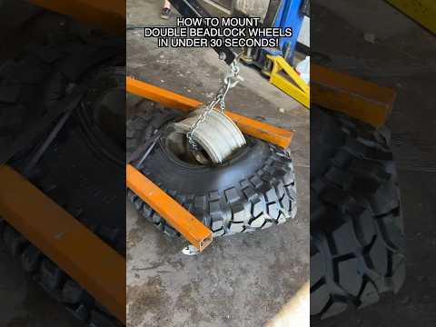 How To Mount a Double Beadlock Wheel!