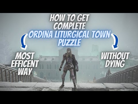 HOW TO COMPLETE THE ORDINA LITURGICAL TOWN PUZZLE