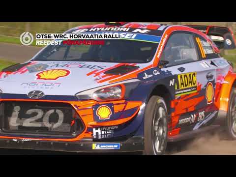 WRC Horvaatia ralli otseülekanded R-P TV6s!