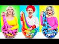 Me Vs Grandma Vs Chef Cooking Challenge Cake Decorating Delicious Kitchen Hacks By YUMMY JELLY