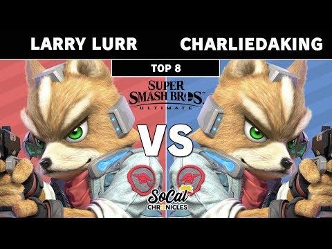 Smash Ultimate Tournament - Larry Lurr (Fox) vs Charliedaking (Fox) Losers Top 8 - SoCal Chronicles