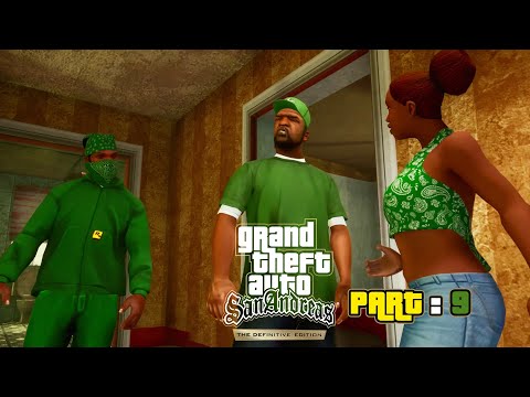 GTA San Andreas Definitive Edition | Gameplay | Walkthrough | Part 9 | CESAR VIALPANDO | GAMEROTII