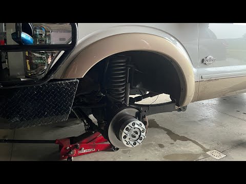 Ford Superduty 2” Hub centric wheel spacers install