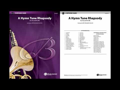 A Hymn Tune Rhapsody, by Jerry Brubaker – Score & Sound