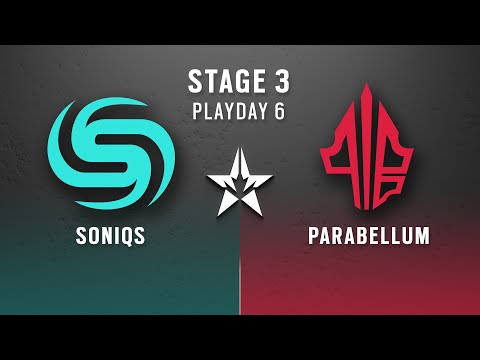 Soniqs vs Parabellum // North American League 2022 - Stage 3 - Playday #6