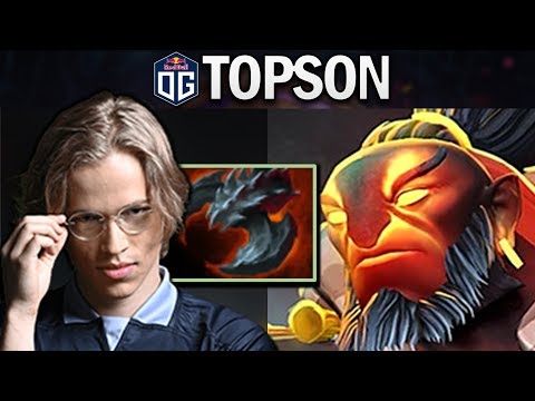 OG.TOPSON TRYING SATANIC ON EMBER SPIRIT - DOTA 2 7.24 GAMEPLAY