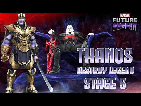 Thanos destroy Knull Stage 5 - Marvel Future Fight | MFF