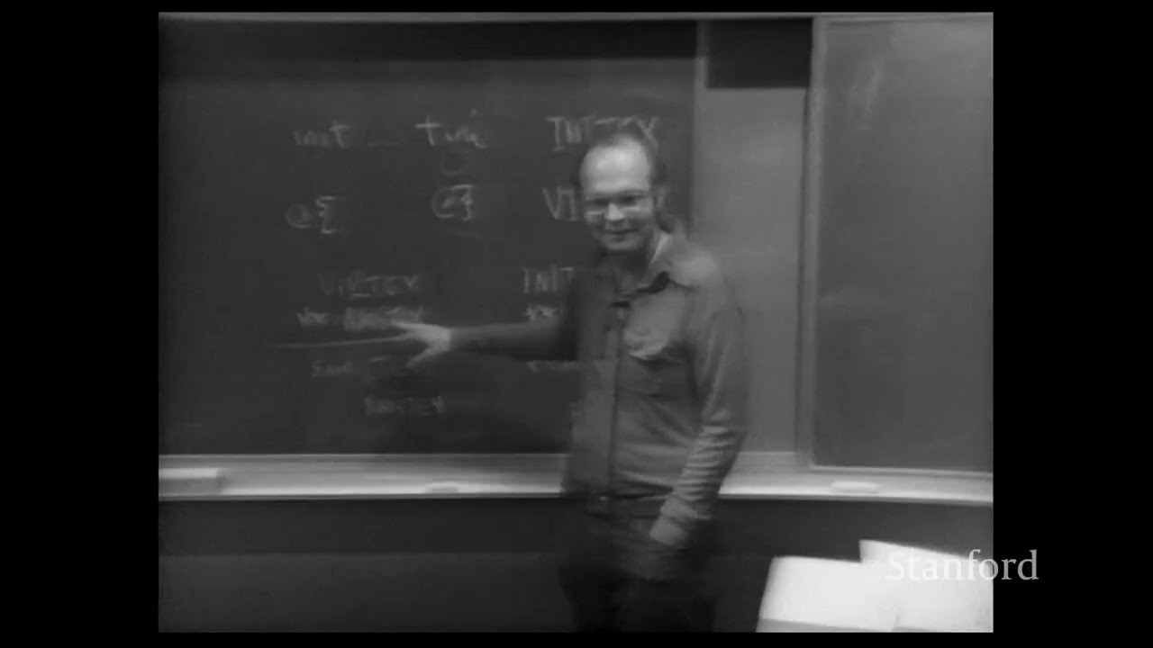Stanford Lecture: The Internal Details of TeX82 - Session 12 (July 30, 1982)