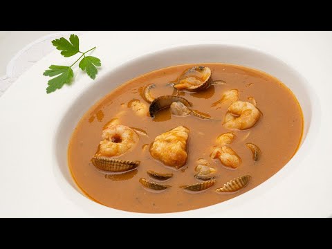 SOPA de PESCADO con berberechos por Karlos Arguiñano - Cocina Abierta