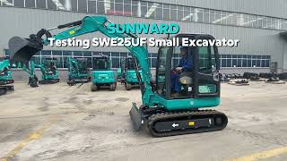 Купить мини-экскаватор Sunward Brand New Mini Excavators 2.5ton Hydraulic Swe25UF with CE EPA S - Изображение 4 | Machineryline KZ Новый мини-экскаватор Sunward Brand New Mini Excavators 2.5ton Hydraulic Swe25UF with CE EPA S | Изображение 4 - Machineryline