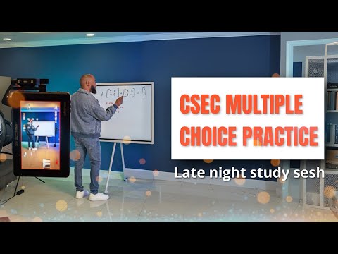 CSEC Maths MCQ Revision