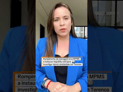 Rompimento de barragem leva MPMS a instaurar inquérito civil para apurar danos ambientais em Terenos