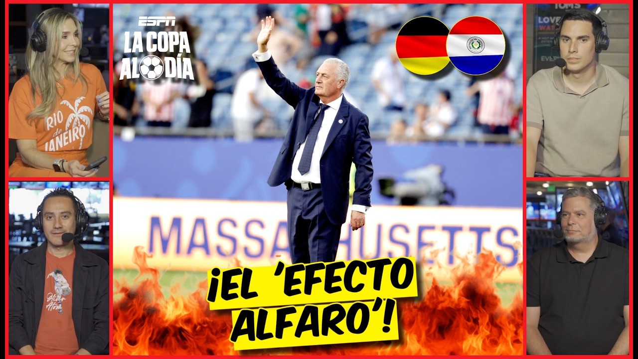 GUSTAVO ALFARO le dio CÁTEDRA a JULIAN NAGELSMANN. El DT de ALEMANIA FRACASÓ | La Copa Al Día