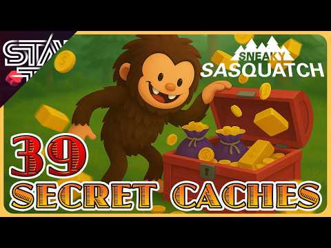 Find All 39 Secret Caches in Sneaky Sasquatch