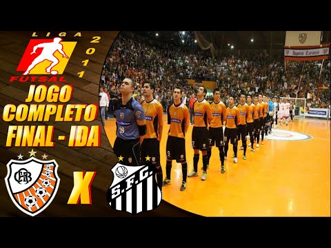FINAL | JOGO COMPLETO Carlos Barbosa X Santos | Jogo de Ida | Liga Futsal 2011 (15/11/2011)