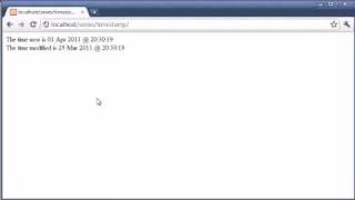 Beginner PHP Tutorial - 59 - Modifying timestamps