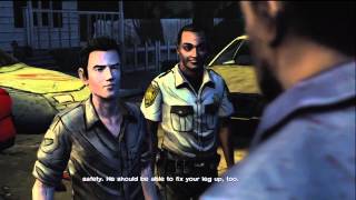 Lee and Clementine Choose to Travel at Night - The Walking Dead Episode 1 - A New Day