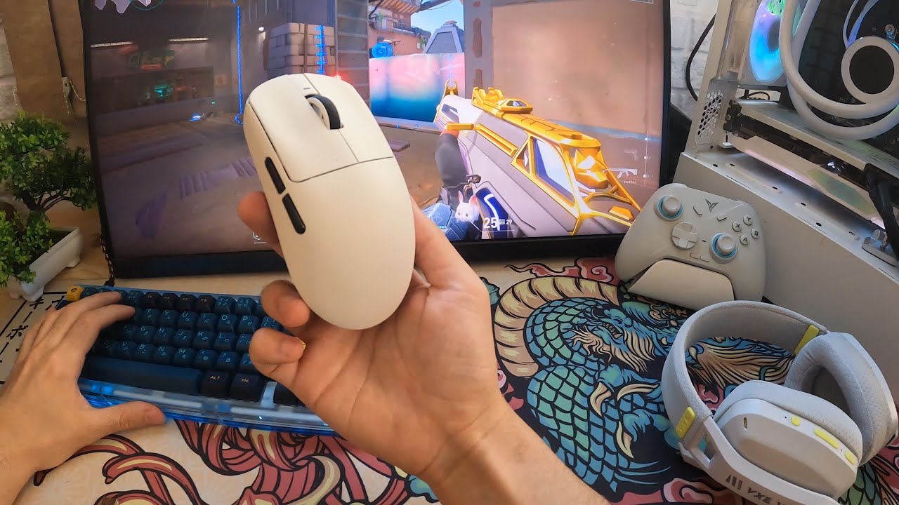 Versão Mais Barata do Melhor Mouse Custo Beneficio - VXE Dragonfly R1 Wireless