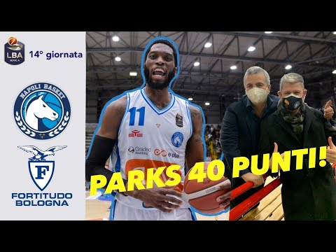 LNA BASKET | NAPOLI - FORTITUDO BOLOGNA 86-89 | LIVE REACTION | HIGHLIGHTS | PARKS 40 PUNTI