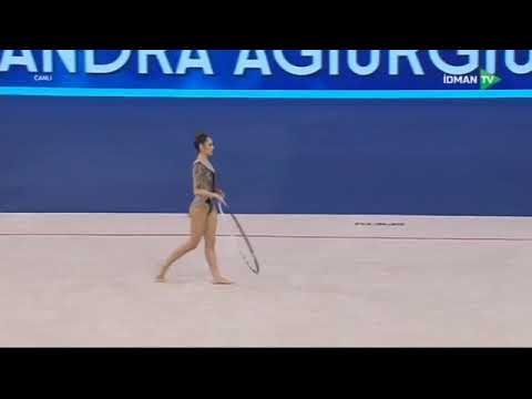 Alexandra Agiurgiuculese hoop final World Cup Baku 2021