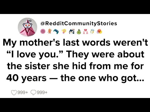 ｜FULL STORY｜ My mother's last words weren't ＂I love you ＂ They were about the sister she hid fro