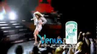 Venus ProSkin Sensitive commercial with J-Lo