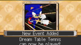 Mario & Sonic At The Olympic Games DS - Unlocking Dream Table Tennis