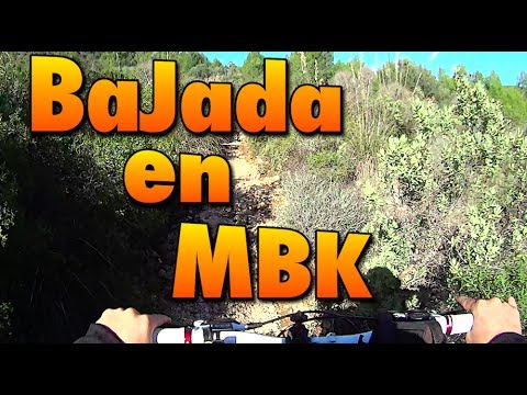 Bajada en MBK (Sony action cam)