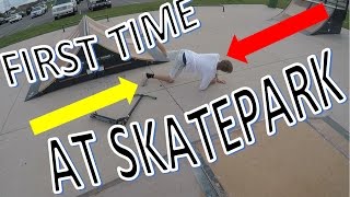 Webisode 1: First time at Skatepark+SCOOTERS