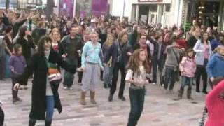 Cork Flashmob Let Mr Blue Sky In