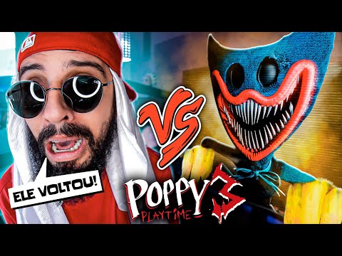 Nightmare Huggy Wuggy (Poppy Playtime 3) Vs. Mussa - Batalha com Games