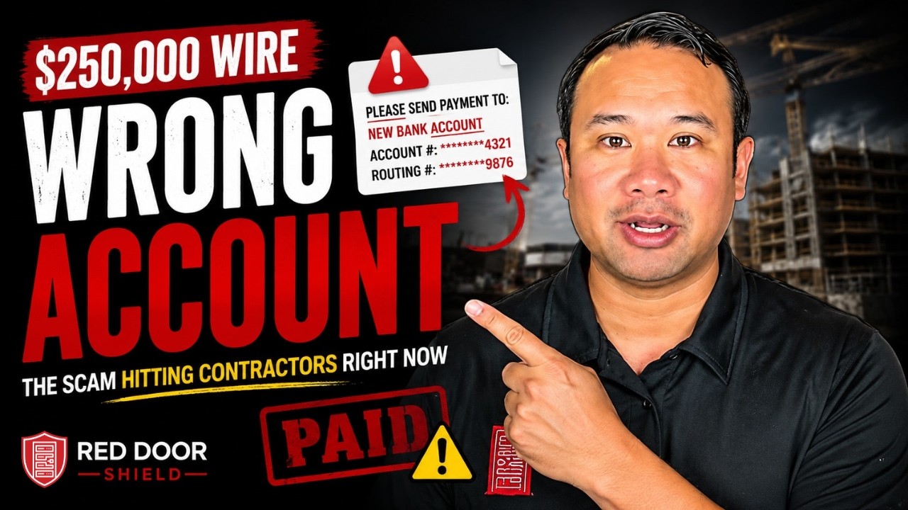 Why Contractors Are Losing Six Figures to Wire Fraud