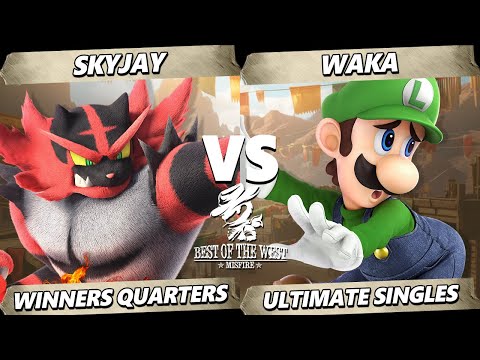 Best of the West II - Skyjay (Incineroar) Vs. WaKa (Luigi) Smash Ultimate - SSBU