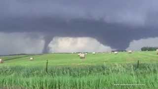 preview picture of video 'TWIN Tornado Time Lapse Video - Pilger, NE'