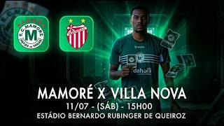 MAMORÉ x VILA NOVA - CAMEPONATO MINEIRO SUB 20 2ª Divisão