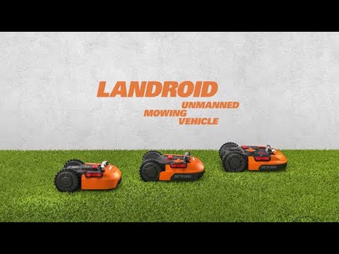 The WORX Landroid Robotic Lawnmower