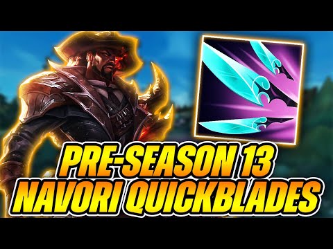 *NEW* Season 13 Navori Quickblades On Lucian Gives Him ZERO Cooldown! - League of Legends
