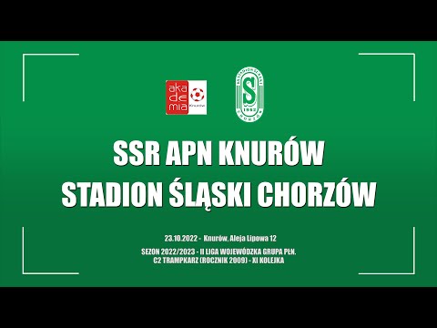 2022.10.23 SSR APN Knurów - Stadion Śląski Chorzów