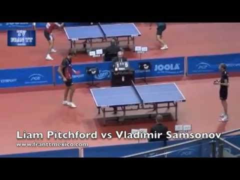 Liam Pitchford ENG Beats Vladimir Samsonov