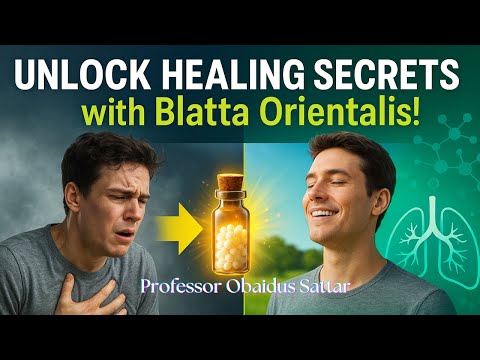 Blatta Orientalis in Homeopathy by Professor Obaidus Sattar