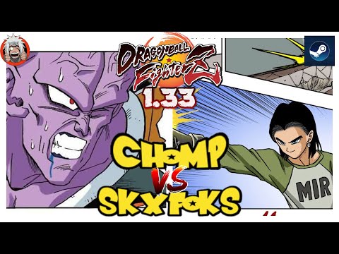 DBFZ skxfoks vs Chomp (Jiren, Ginyu, Krillin) vs (Baby2, A21LC, A17)