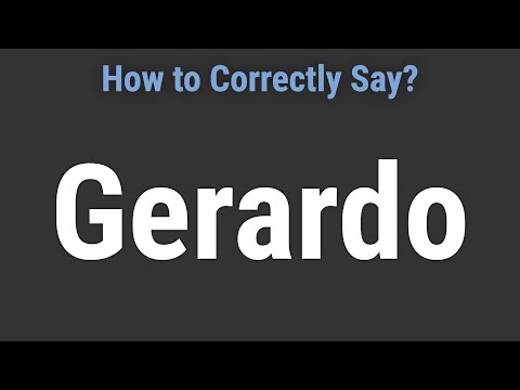 How to Pronounce Name Gerardo (Correctly!)