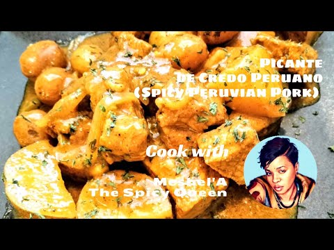 Picante de Cerdo Peruano (Spicy Peruvian Style Pork) #comidaperuana