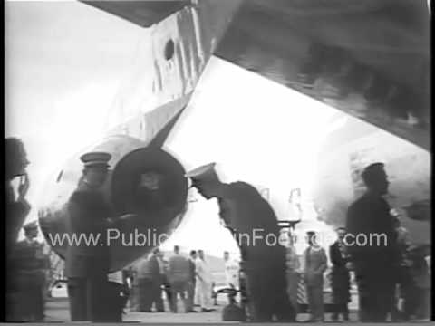 Boeing Premieres the Model 307 Stratoliner Airplane Stratoliner archival stock footage