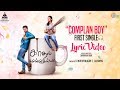 Kadhal Kasakuthaiya Complan Boy Song Lyrical Dhruvva Venba Dharan Kumar Dwarakh Raja