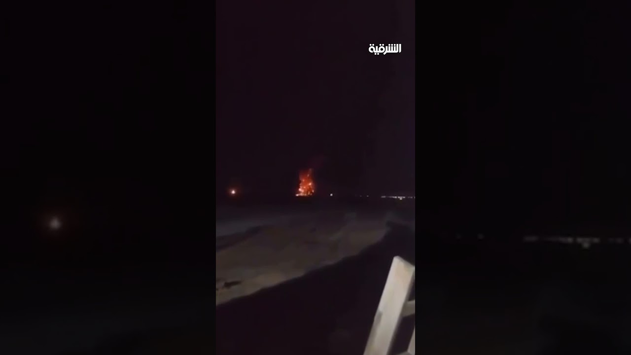 فيديو | استهداف مقر الحشد في القائم بـ 4 صواريخ